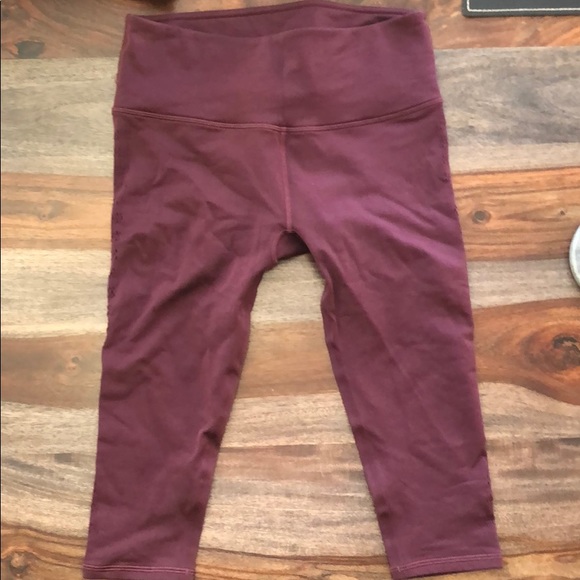 💕LULULEMON-NWOT Reveal Crop Stripes 17” (8) - Picture 7 of 10